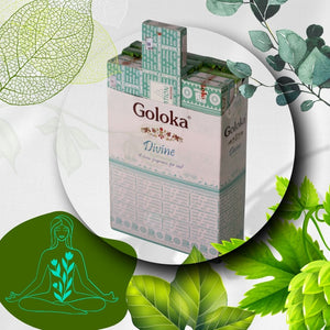 Incienso Natural Divine de Goloka Organic